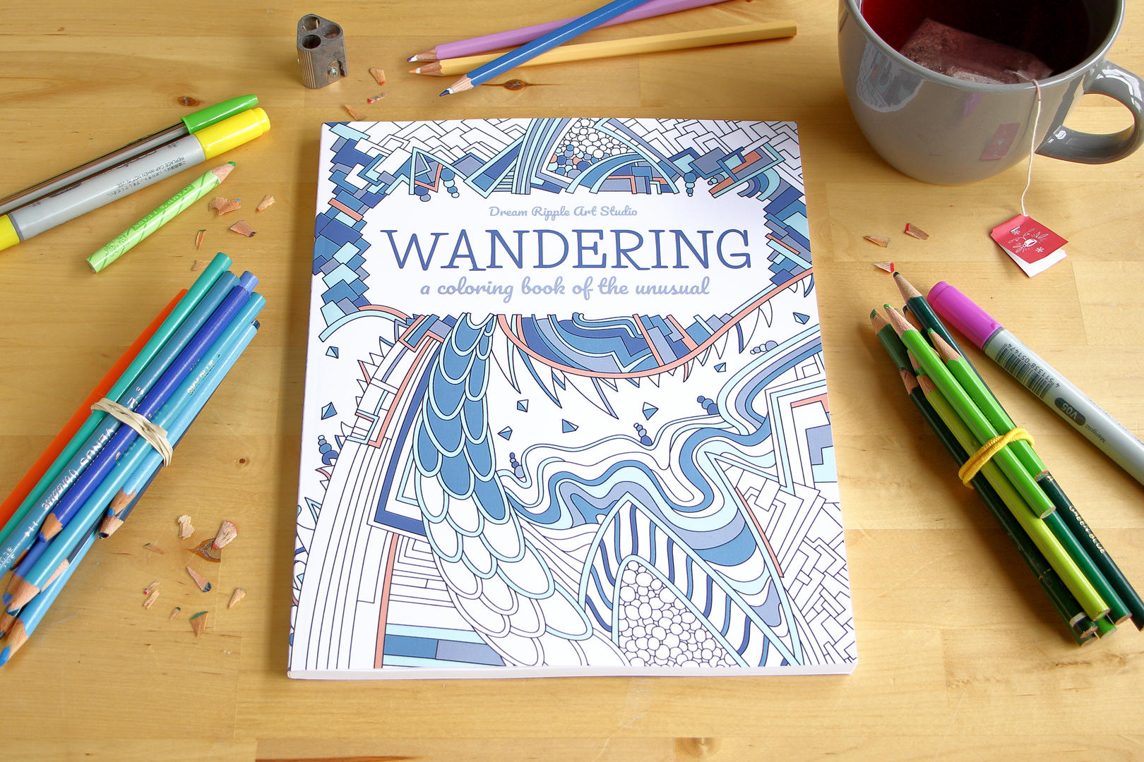 Wandering Coloring Book